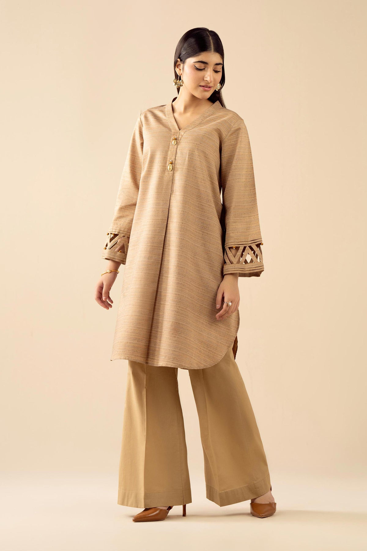 2 Piece - Solid Suit - PW25-513 for Women - Pret Collection | Nishat | Shop Online
