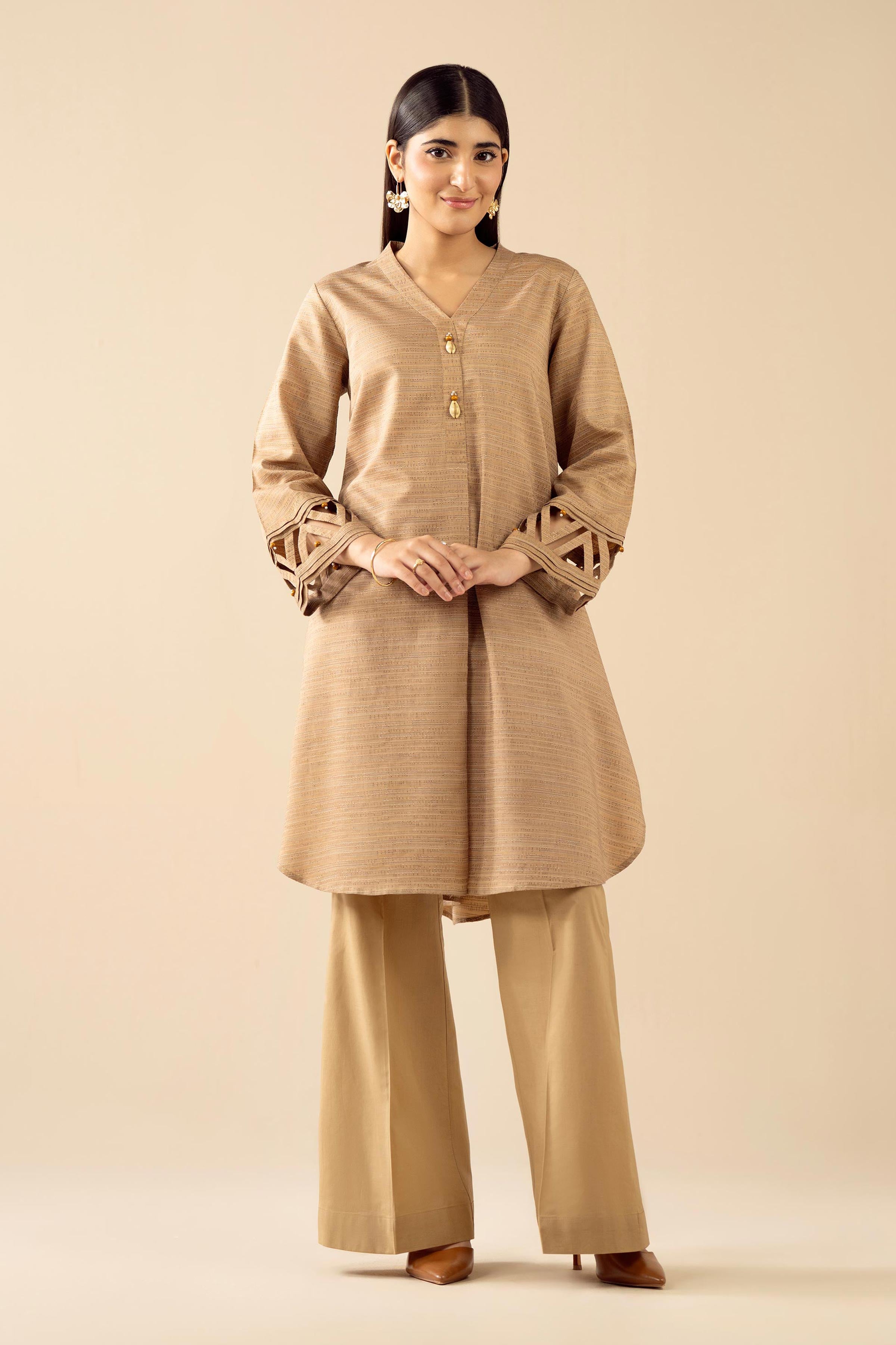 2 Piece - Solid Suit - PW25-513 for Women - Pret Collection | Nishat | Shop Online