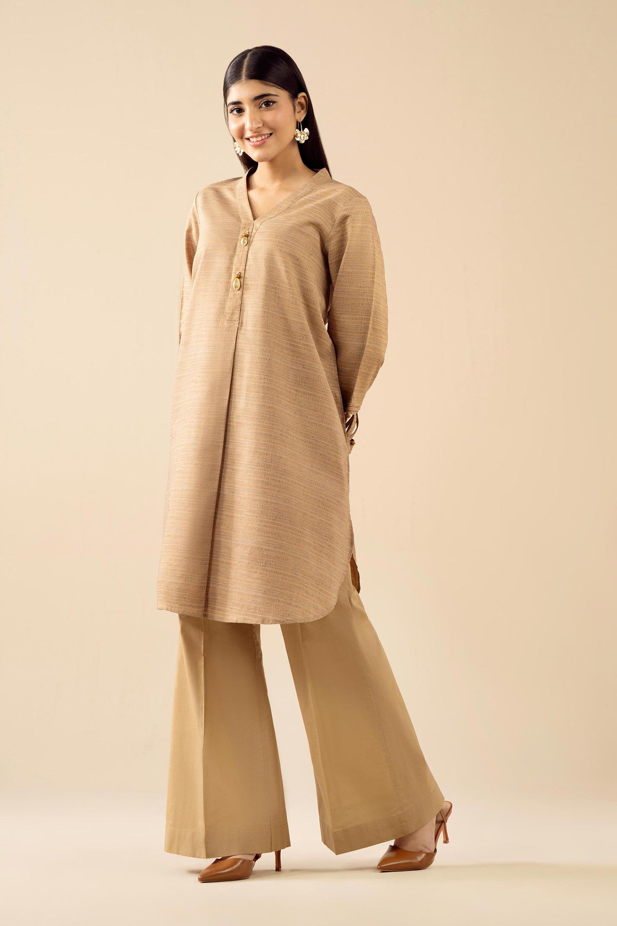 2 Piece - Solid Suit - PW25-513 for Women - Pret Collection | Nishat | Shop Online