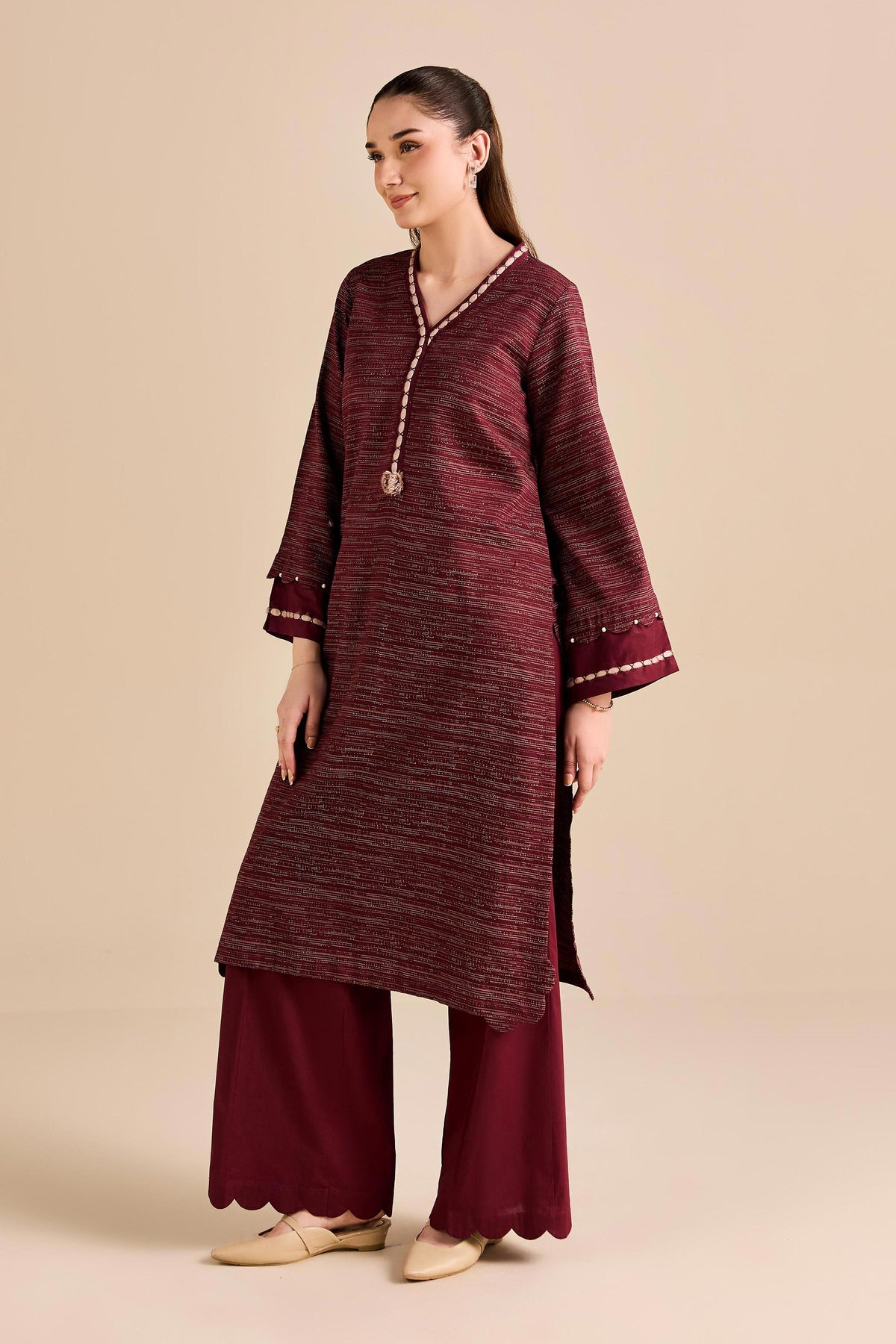 2 Piece - Embroidered Suit - PW25-514 for Women - Pret Collection | Nishat | Shop Online