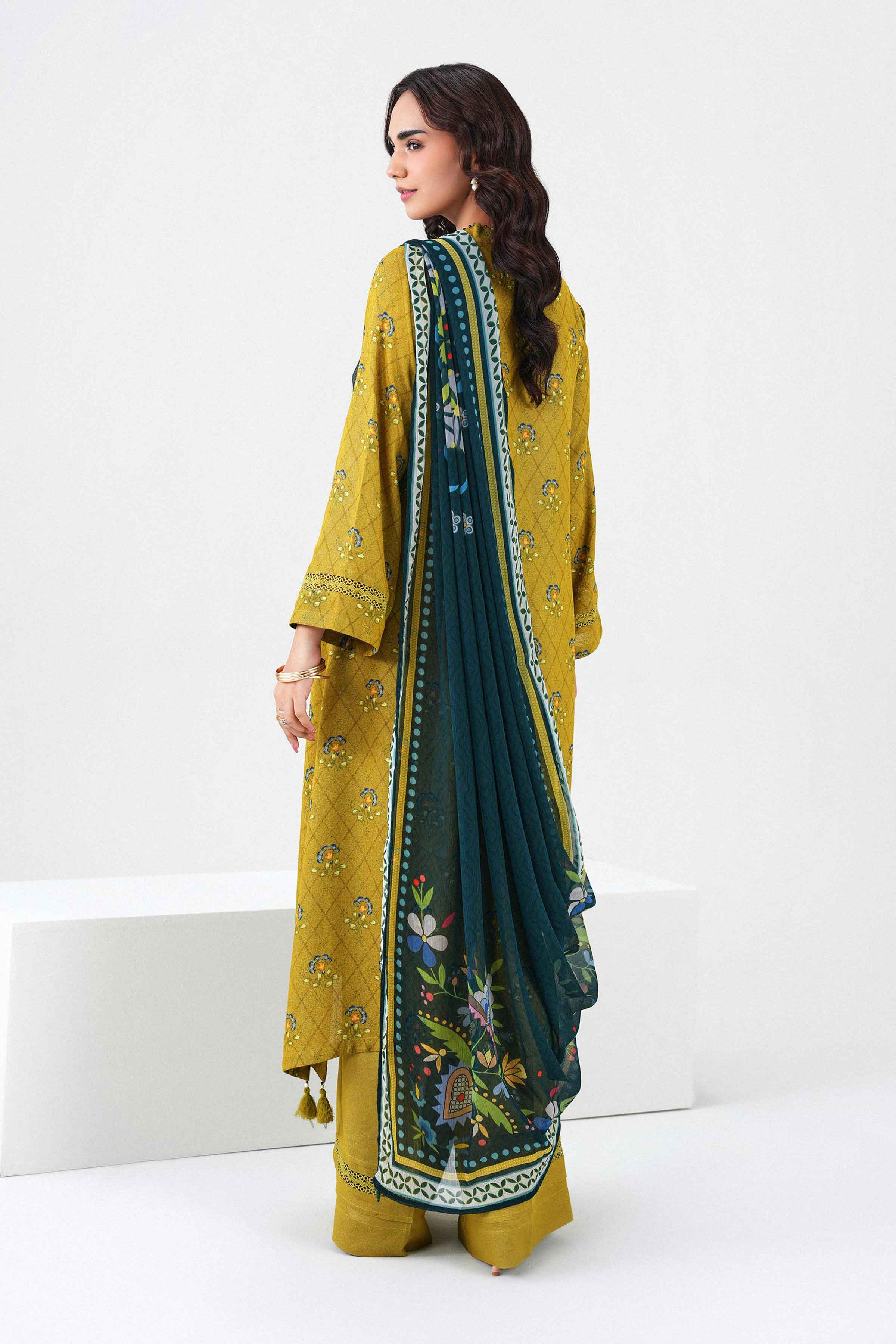 3 Piece - Printed Suit - PW25-519 for Women - Pret Collection | Nishat | Shop Online 