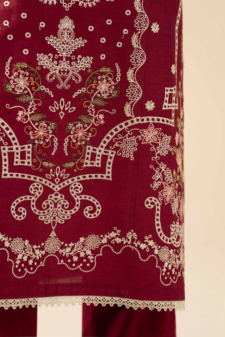 3 Piece - Embroidered Suit - PW25-530 for Women - Pret Collection | Nishat | Shop Online