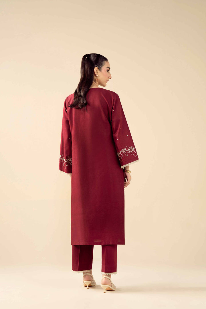 3 Piece - Embroidered Suit - PW25-530 for Women - Pret Collection | Nishat | Shop Online