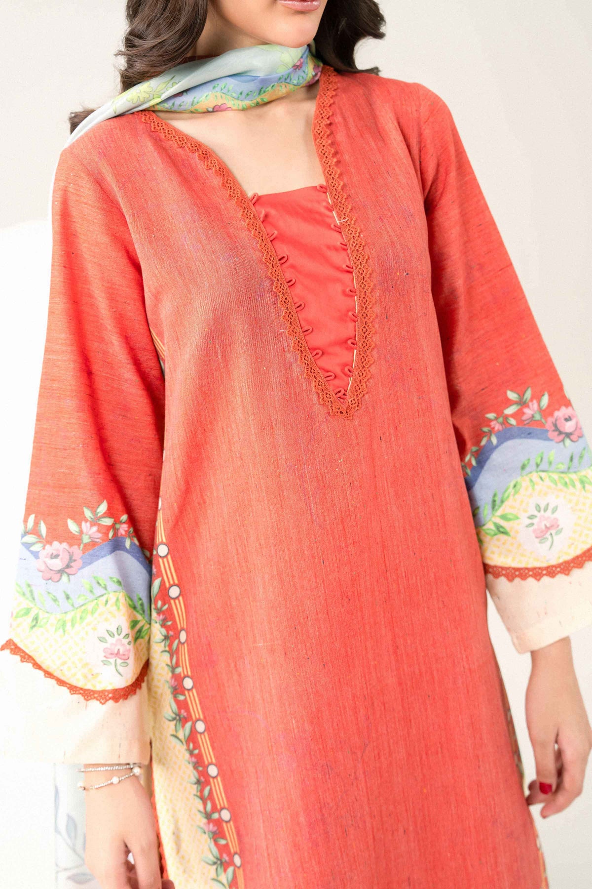 3 Piece - Printed Suit - PW25-535 for Women -  Pret Collection | Nishat | Shop Online