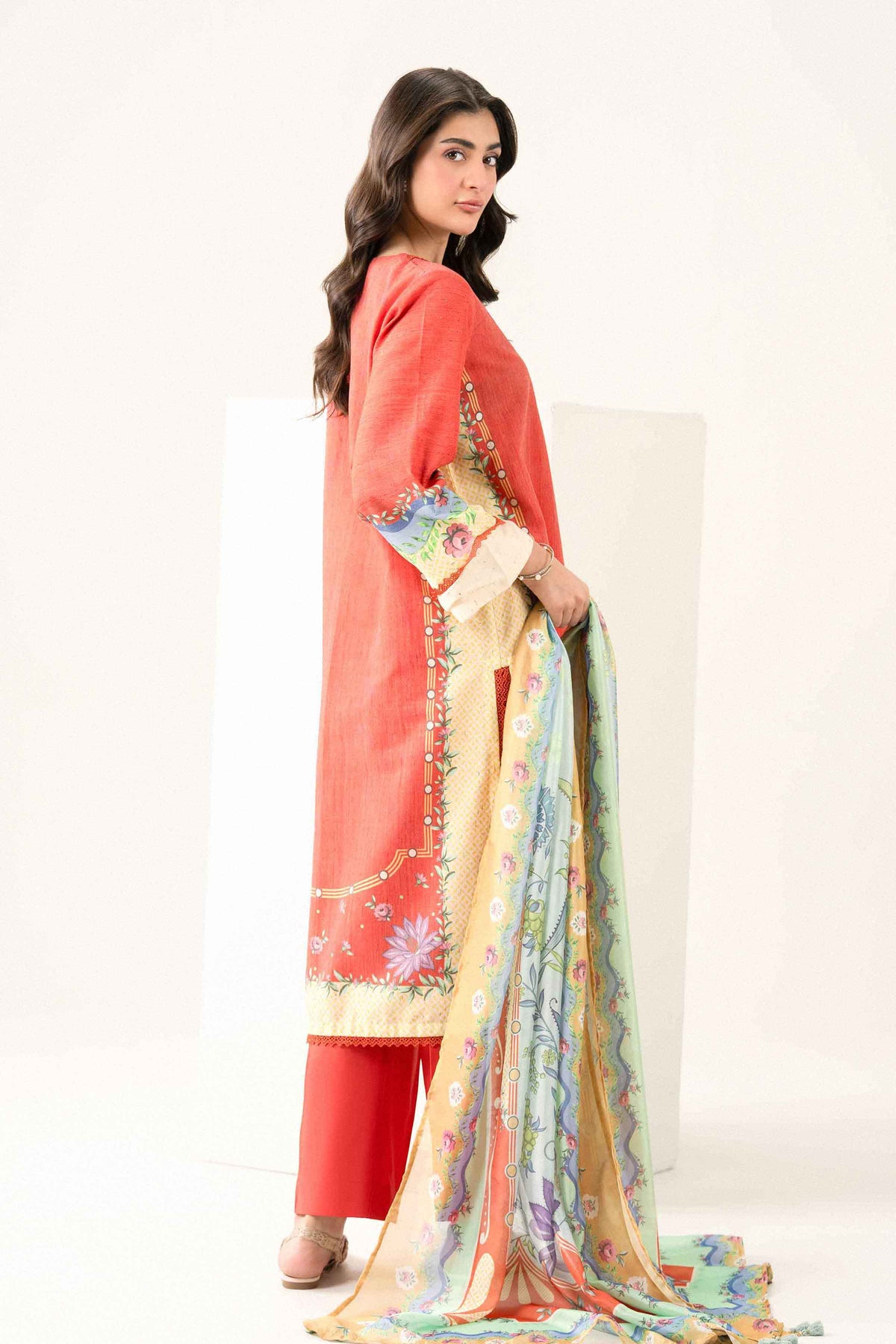 3 Piece - Printed Suit - PW25-535 for Women -  Pret Collection | Nishat | Shop Online