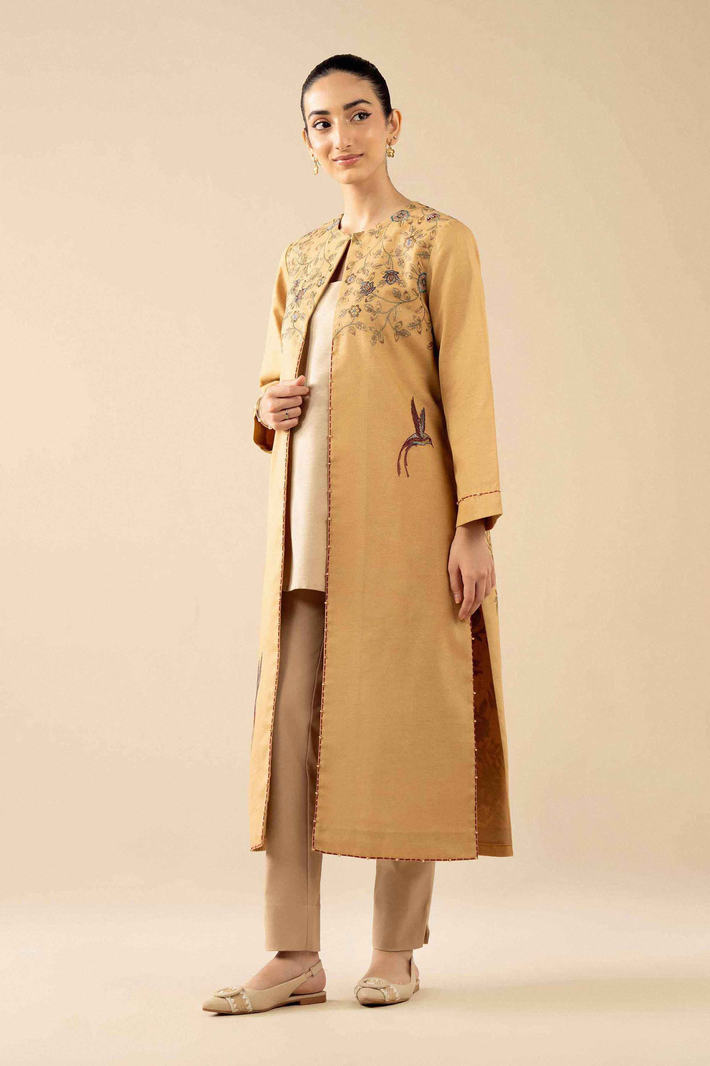 Embroidered Jacket - PW25-546 for Women - Pret Collection | Nishat | Shop Online 