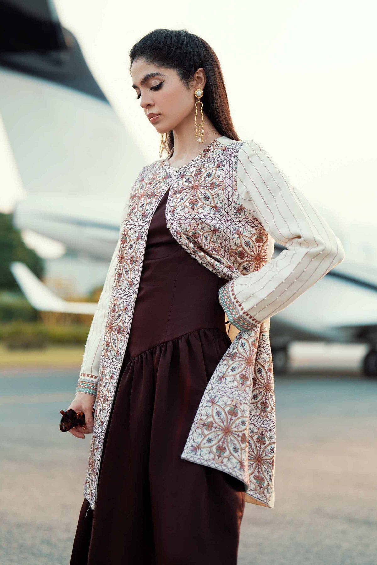 Embroidered Jacket - PW25-551