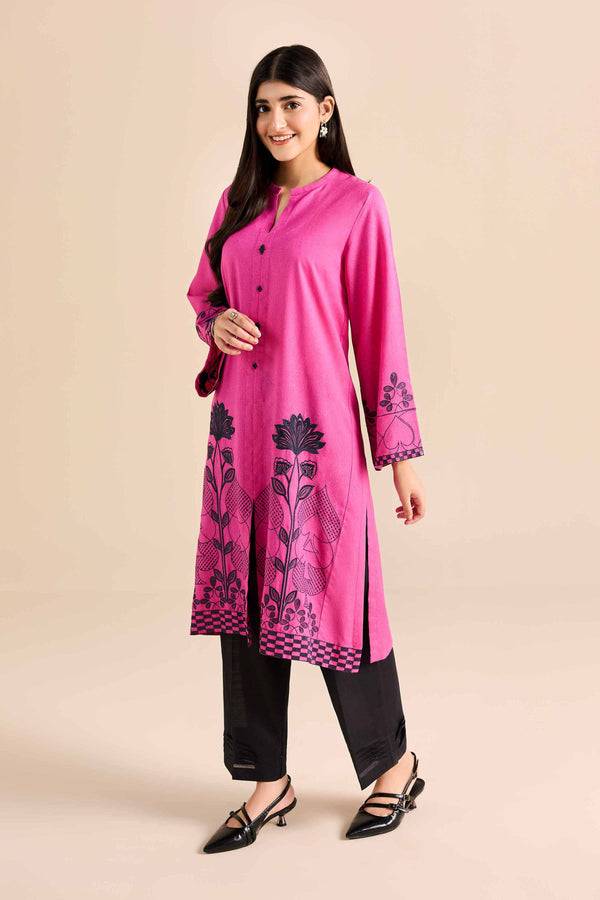 Embroidered Shirt - PW25-568 for Women - Pret Collection | Nishat | Shop Online