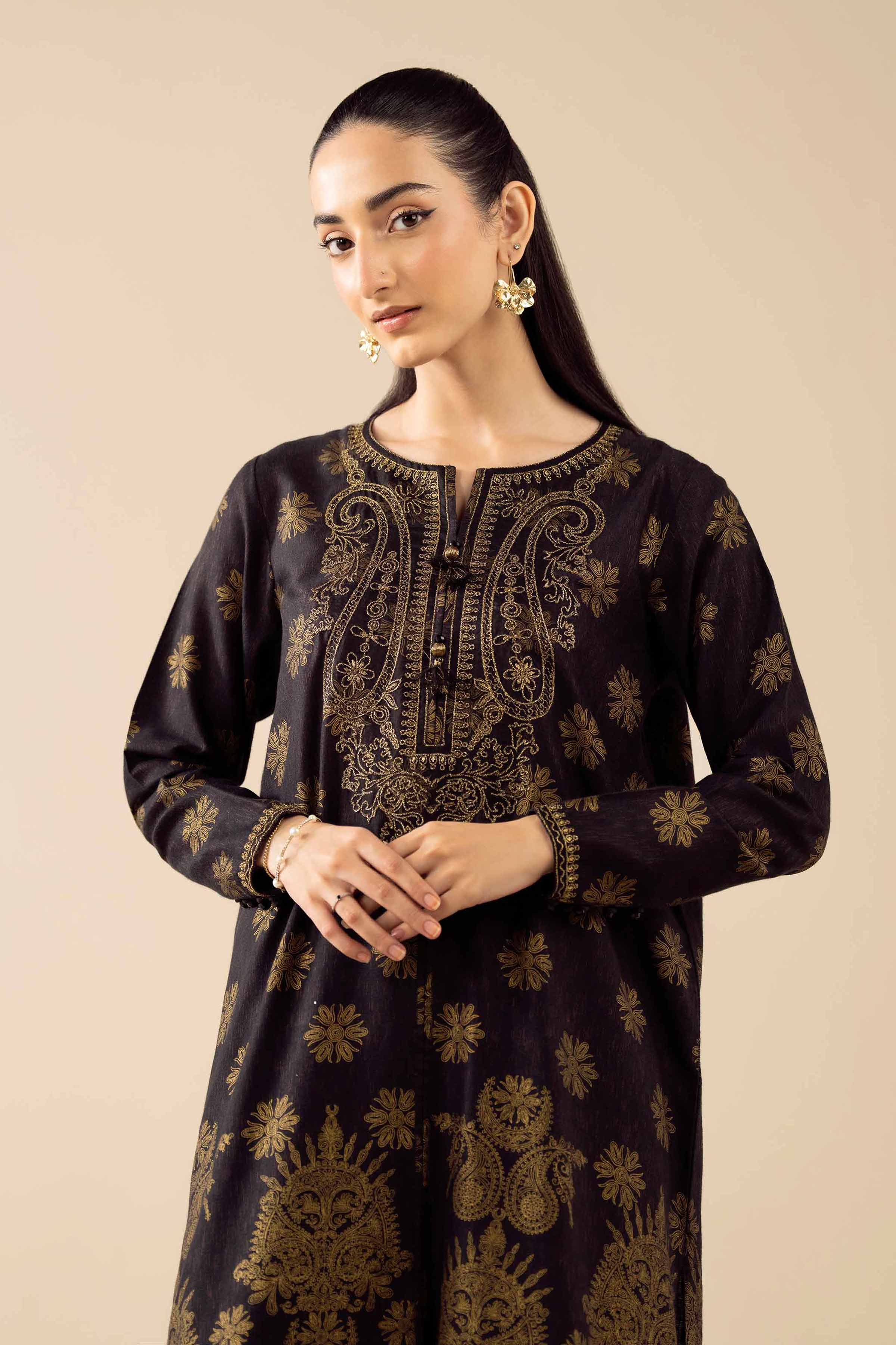 Embroidered Shirt - PW25-580 for Women - Pret Collection | Nishat | Shop Online