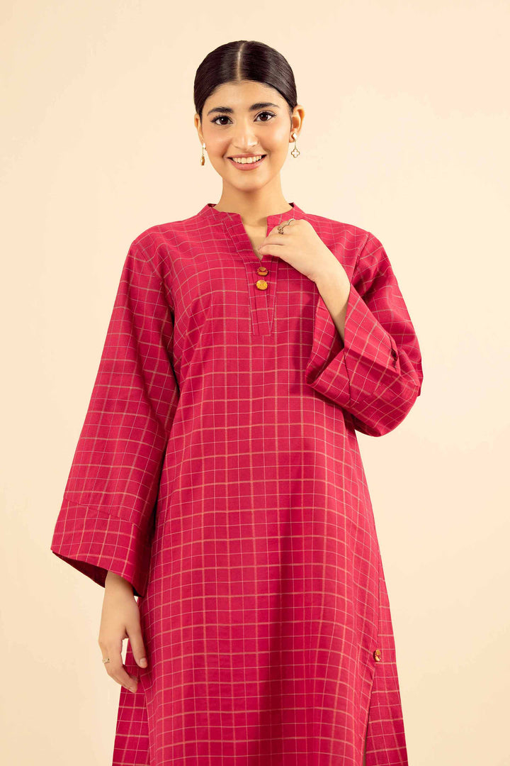 Basic Shirt - PW25-586 for Women - Pret Collection | Nishat | Shop Online
