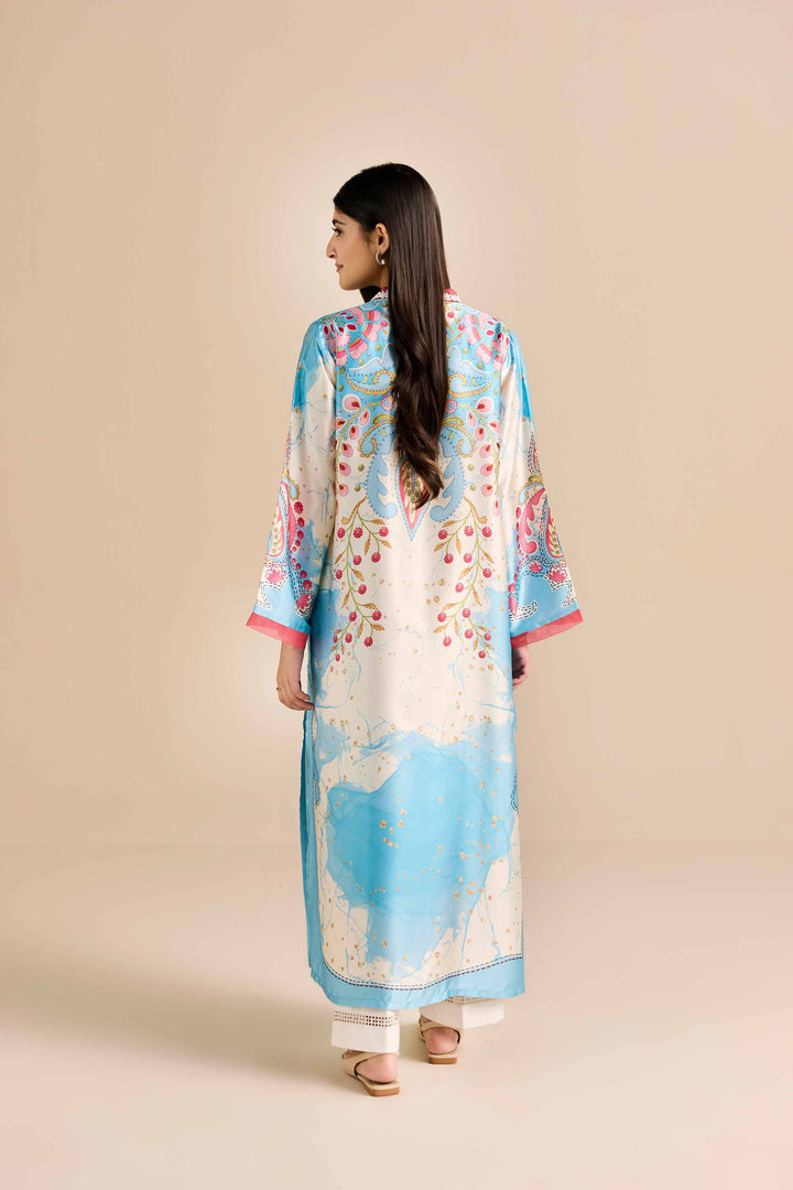 Printed Shirt - PW25-588 for Women - Pret Collection | Nishat | Shop Online
