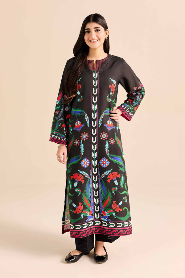 Printed Shirt - PW25-590 for Women - Pret Collection | Nishat | Shop Online