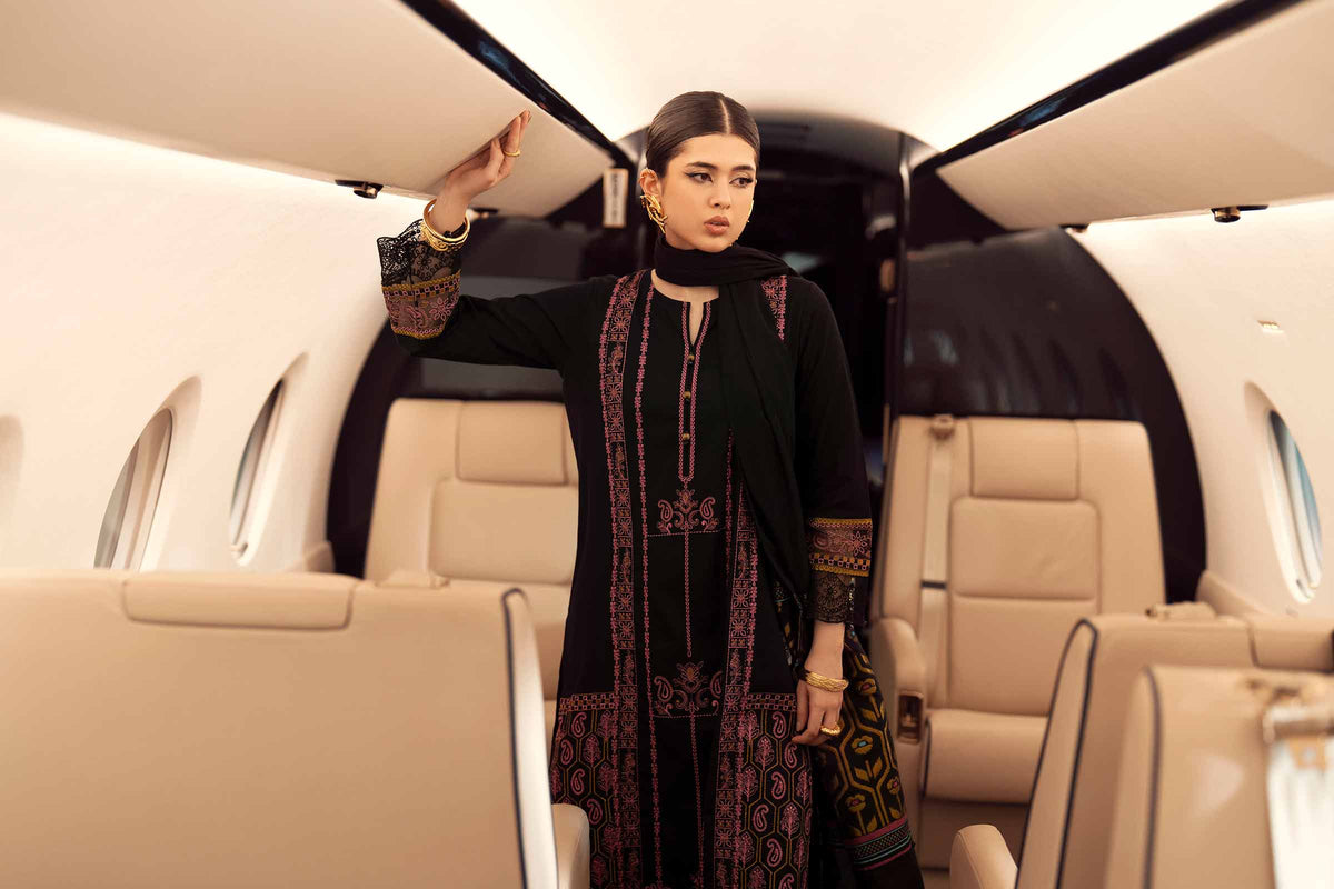 3 Piece - Embroidered Suit - PW25-87 for Women - Pret Collection | Nishat | Shop Online