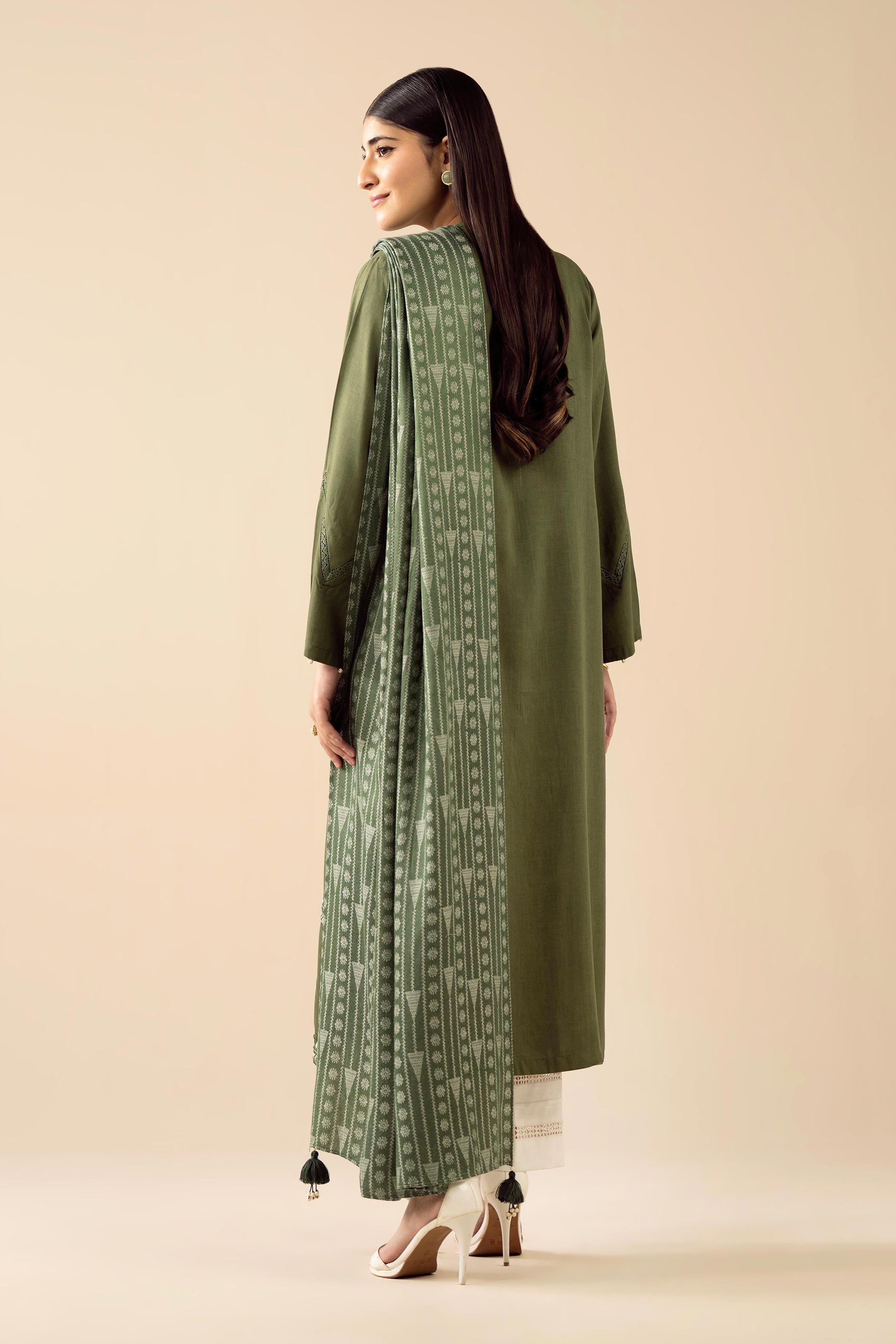 2 Piece - Embroidered Suit - PW25-99 for Women - Pret Collection | Nishat | Shop Online