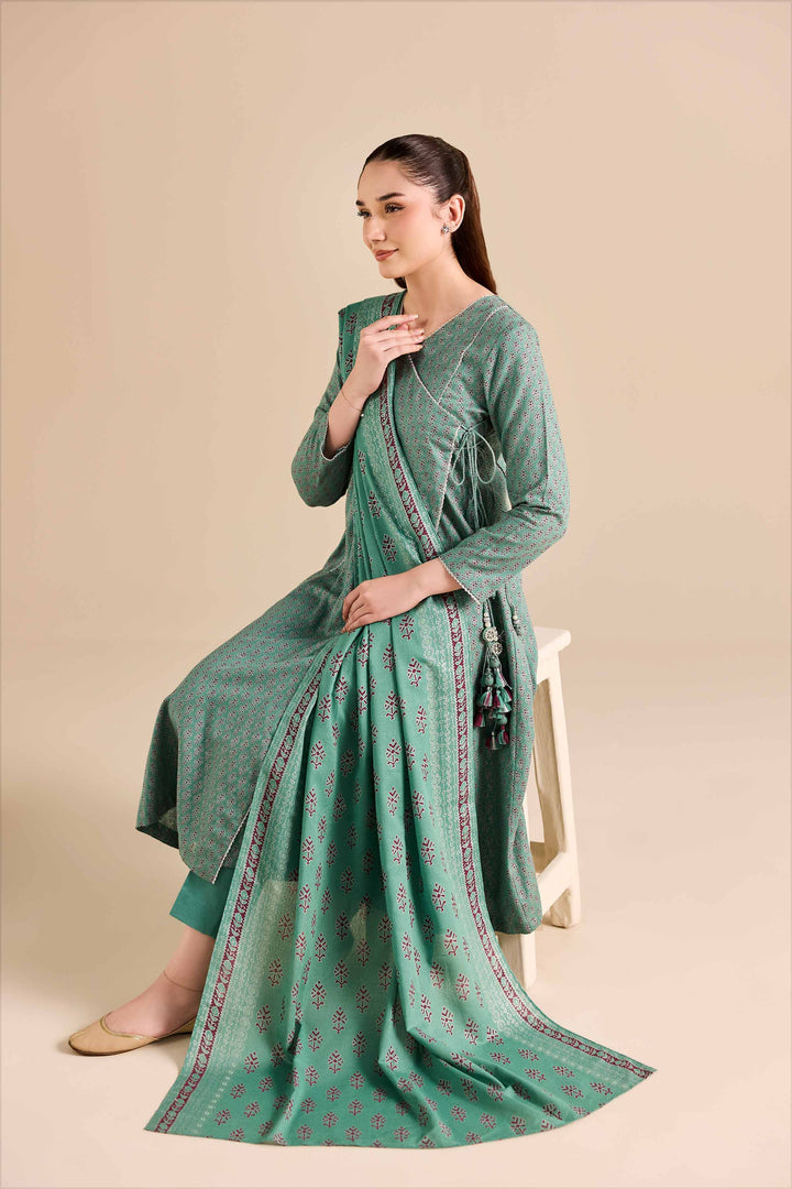 3 Piece - Printed Suit - PW25-494 for Women - Pret Collection | Nishat | Shop Online