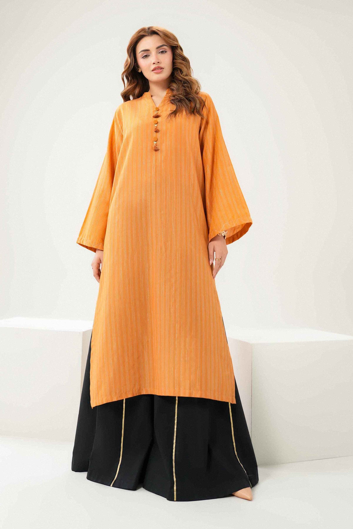 Printed Shirt - ST1J-AURA26WV3-2  for Women - Pret Collection | Nishat | Shop Online