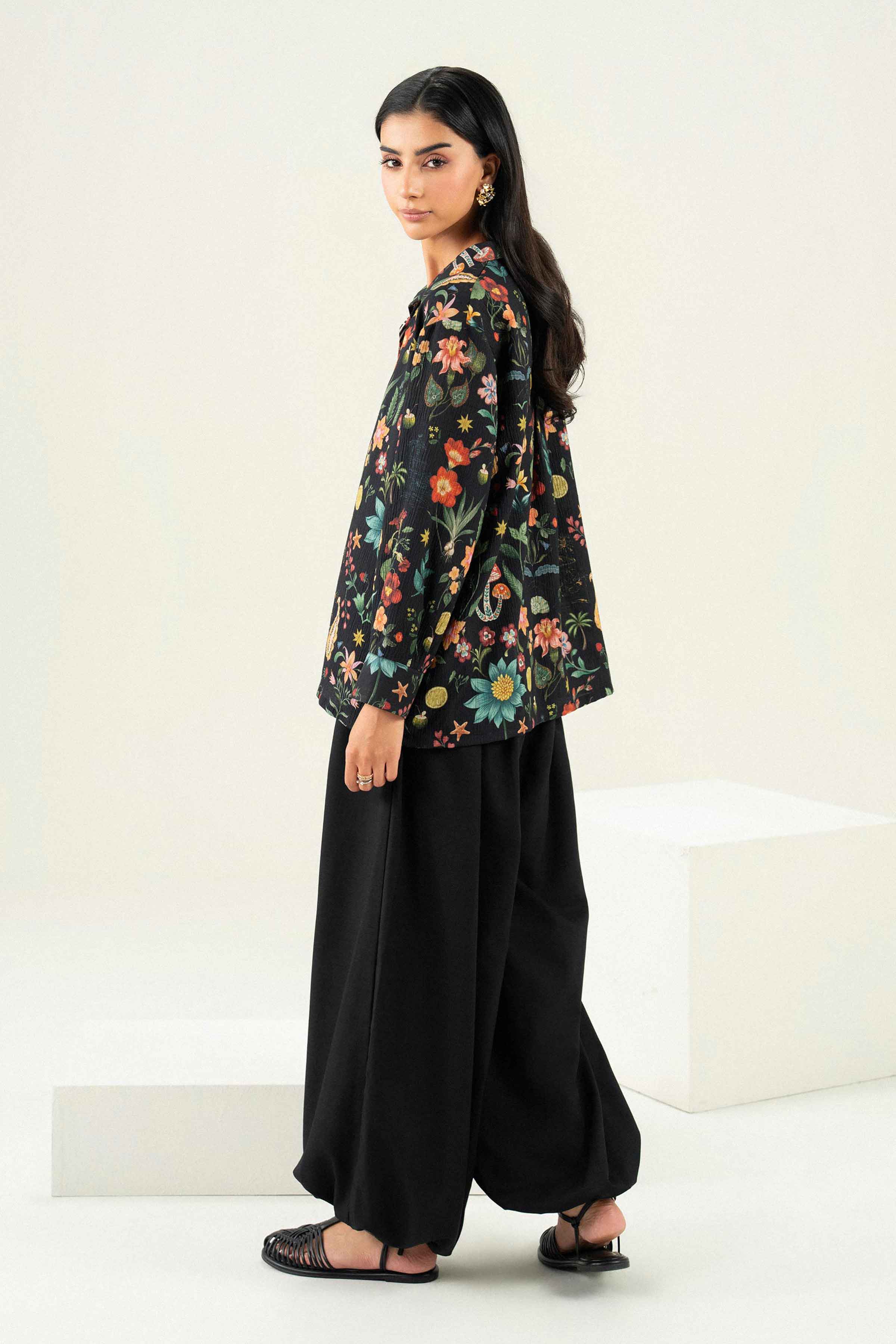 Printed Shirt - ST1J-AURA26WV3-5 for Women - Pret Collection | Nishat | Shop Online 