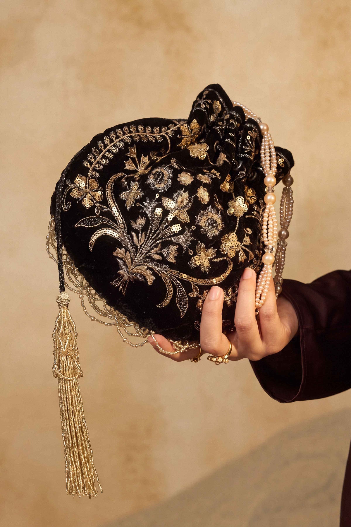 Embroidered Pouch - ST1PE-LUXE26WV1-6  for Women - Pret Collection | Nishat | Shop Online
