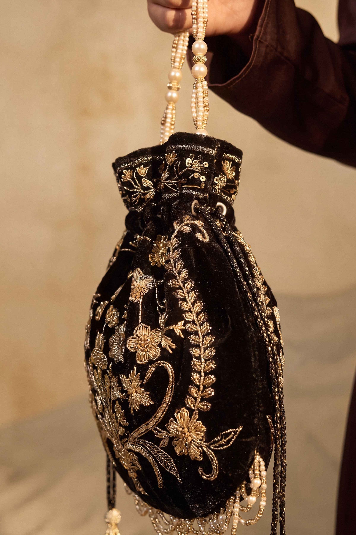 Embroidered Pouch - ST1PE-LUXE26WV1-6  for Women - Pret Collection | Nishat | Shop Online