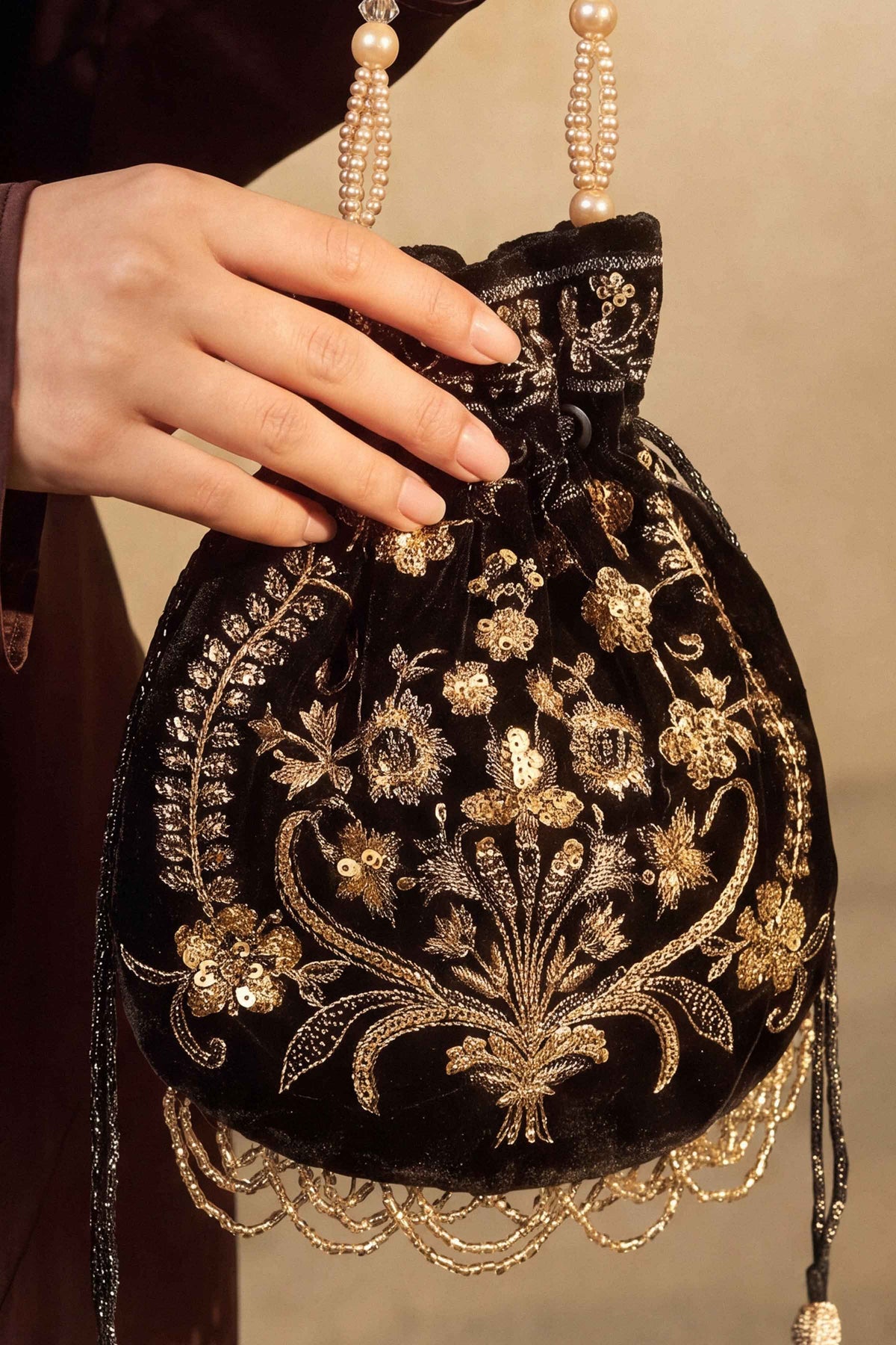 Embroidered Pouch - ST1PE-LUXE26WV1-6  for Women - Pret Collection | Nishat | Shop Online