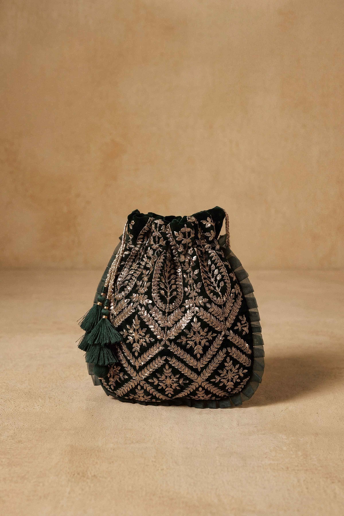 Embroidered Pouch - ST1PE-LUXE26WV1-8  for Women - Pret Collection | Nishat | Shop Online