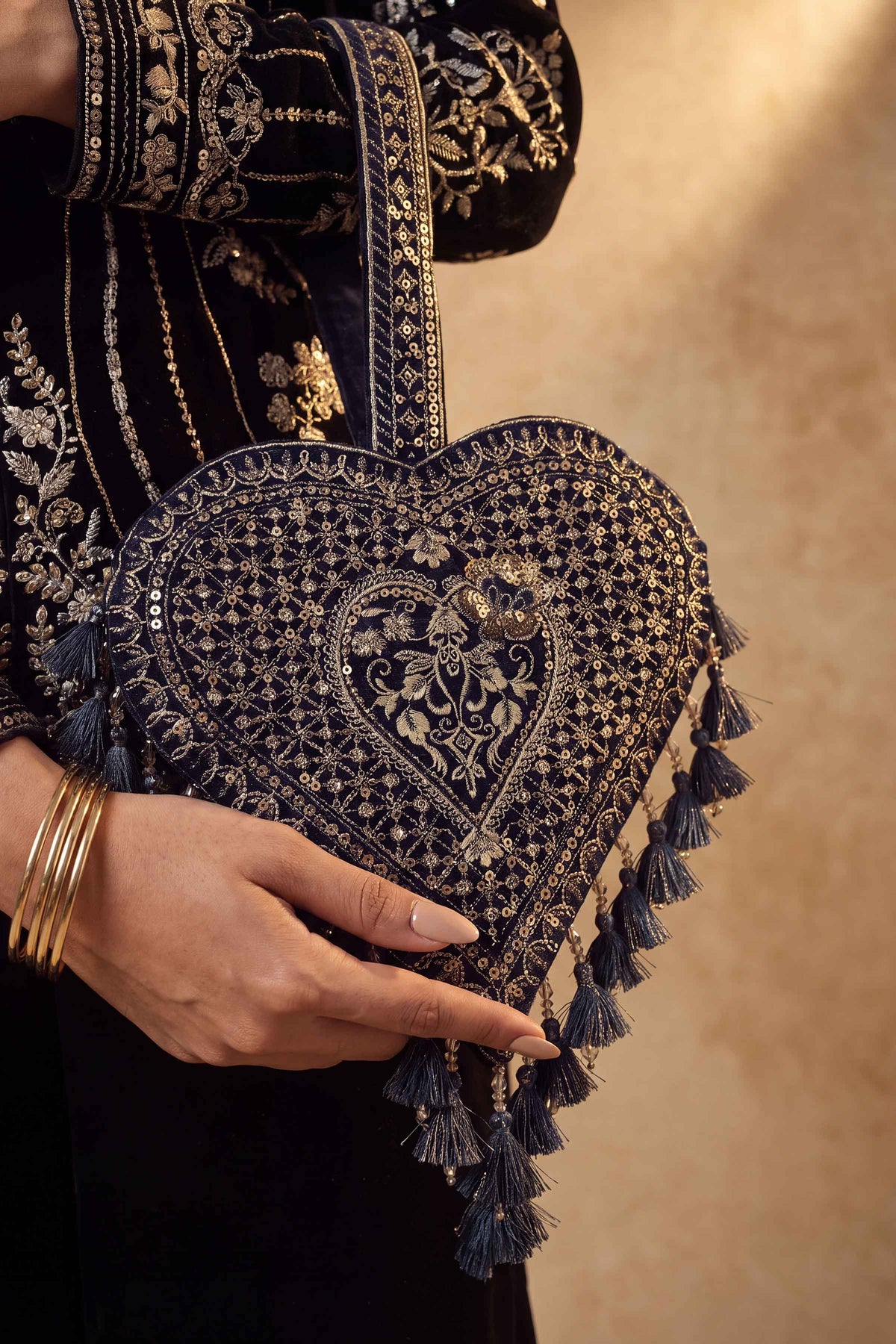 Embroidered Pouch - ST1PE-LUXE26WV2-11  for Women - Pret Collection | Nishat | Shop Online