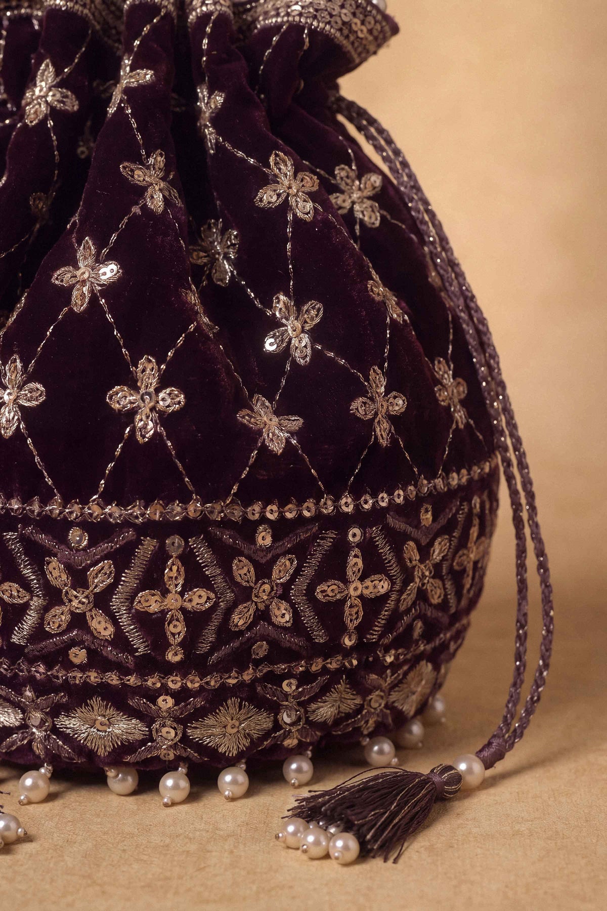 Embroidered Pouch - ST1PE-LUXE26WV2-9  for Women - Pret Collection | Nishat | Shop Online