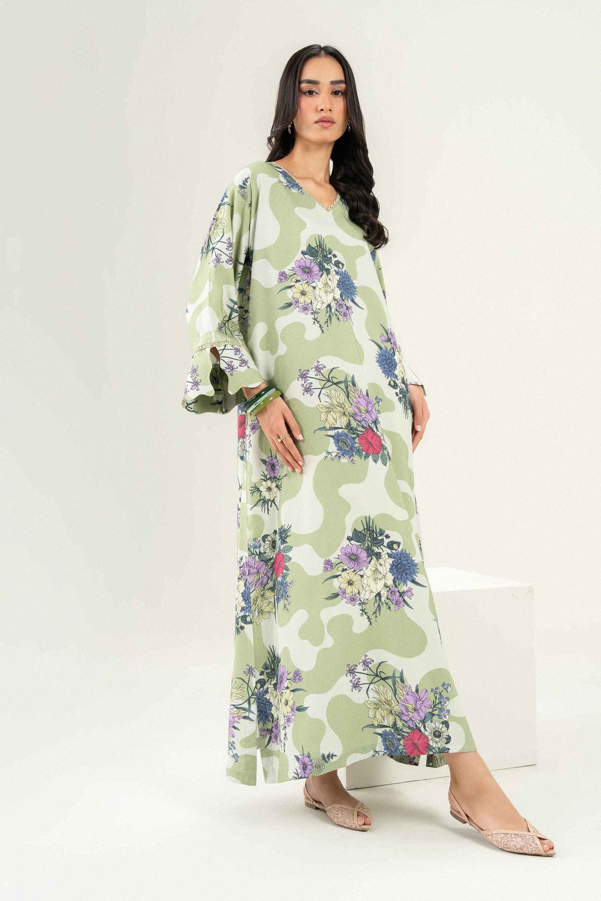 Printed Jalabiya - ST1S-JALA26WV1-1