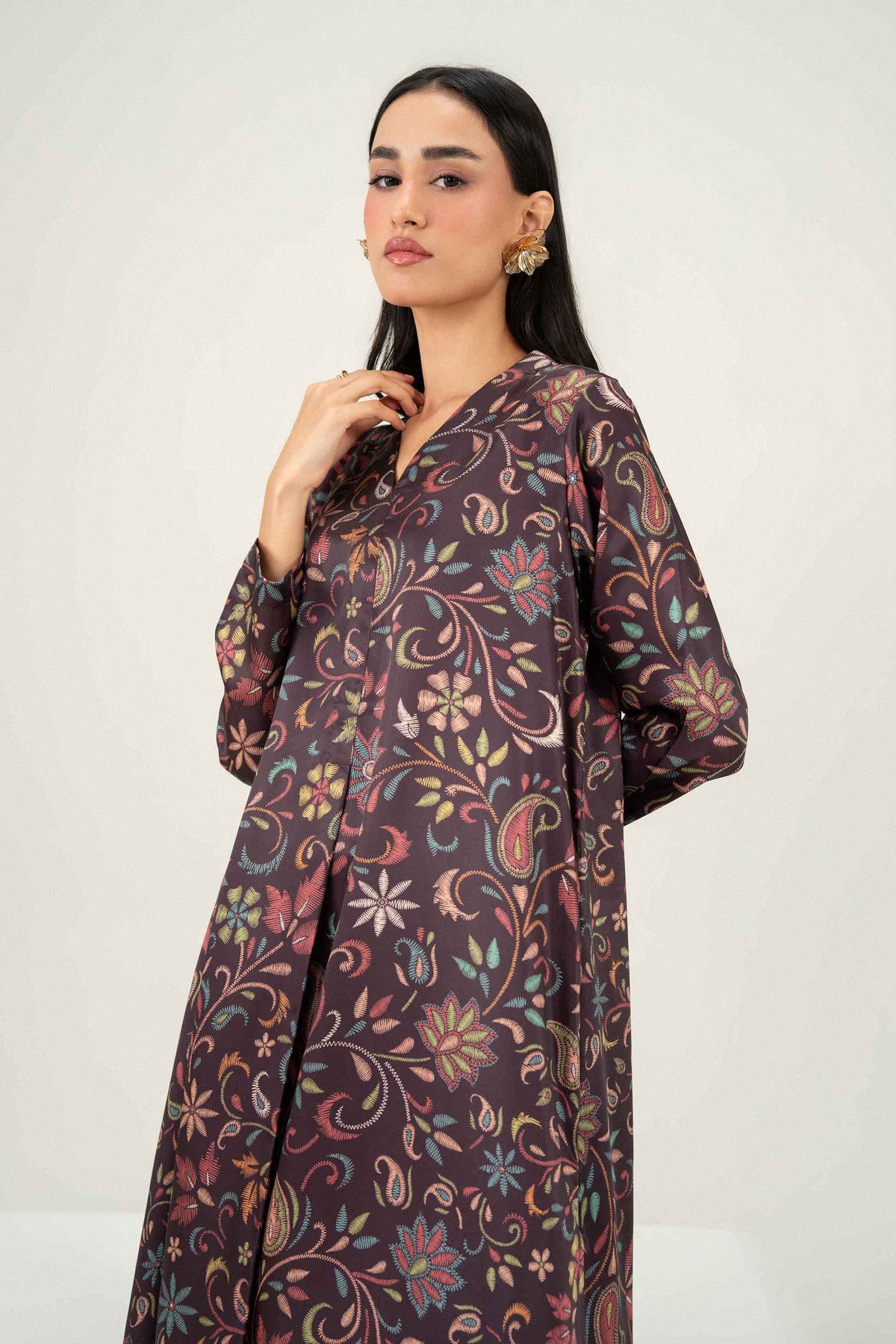 Printed Dress - ST1S-JALA26WV1-3