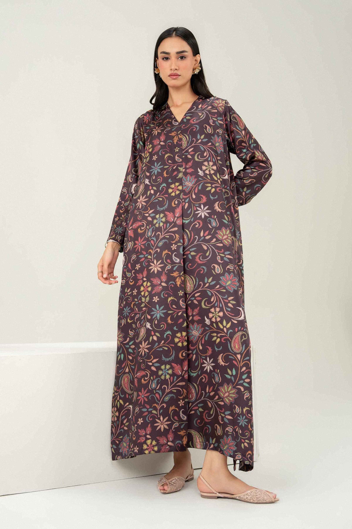 Printed Dress - ST1S-JALA26WV1-3