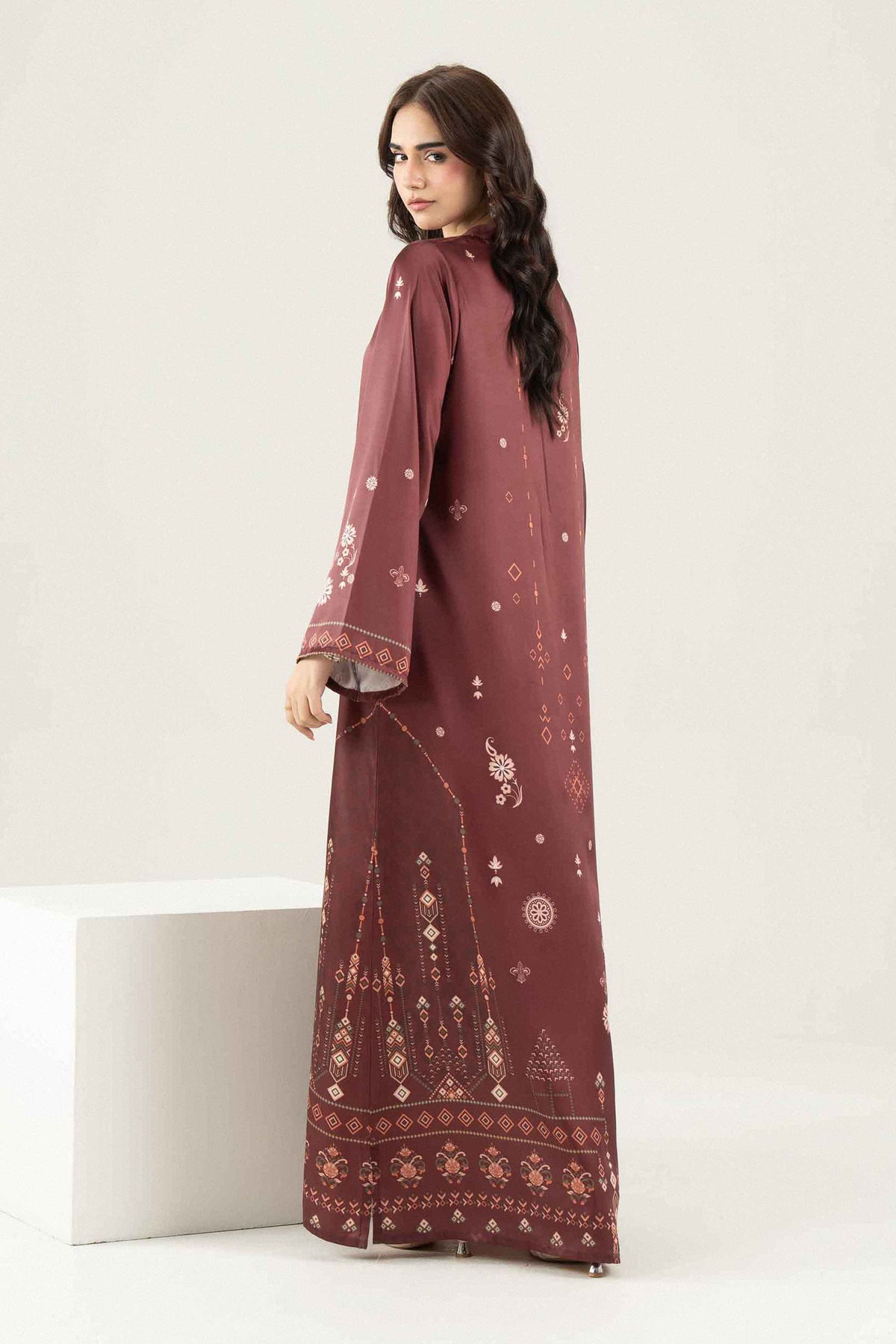 Printed Jalabiya - ST1S-JALA26WV2-17