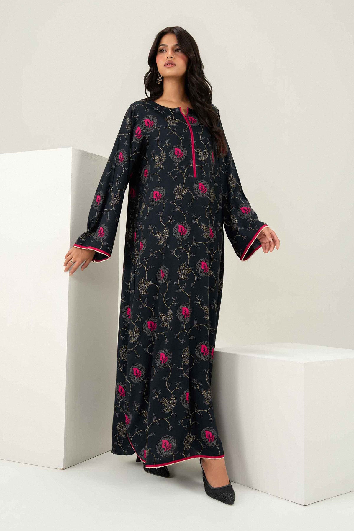 Printed Jalabiya - ST1S-JALA26WV2-3