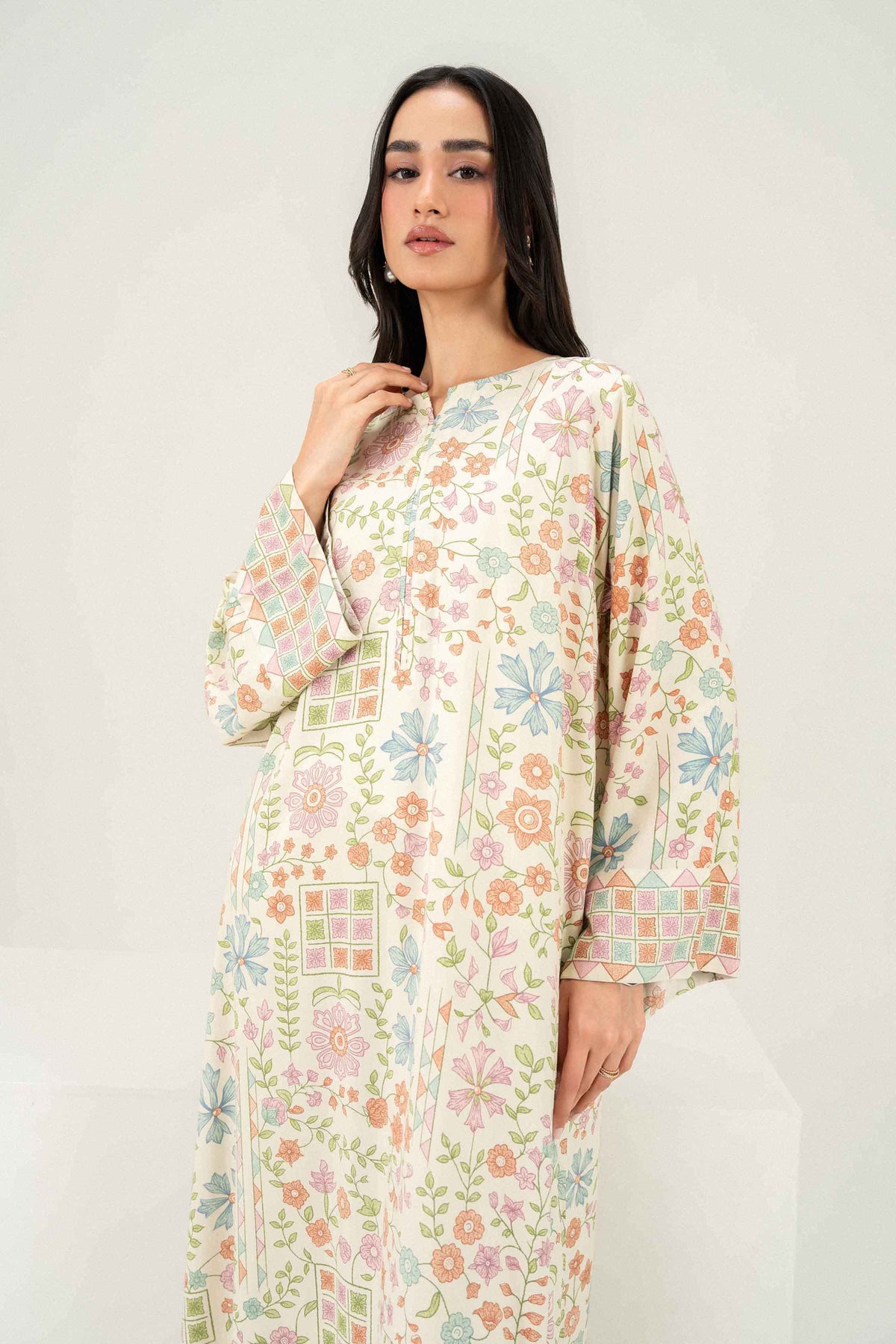 Printed Dress - ST1S-JALA26WV2-6