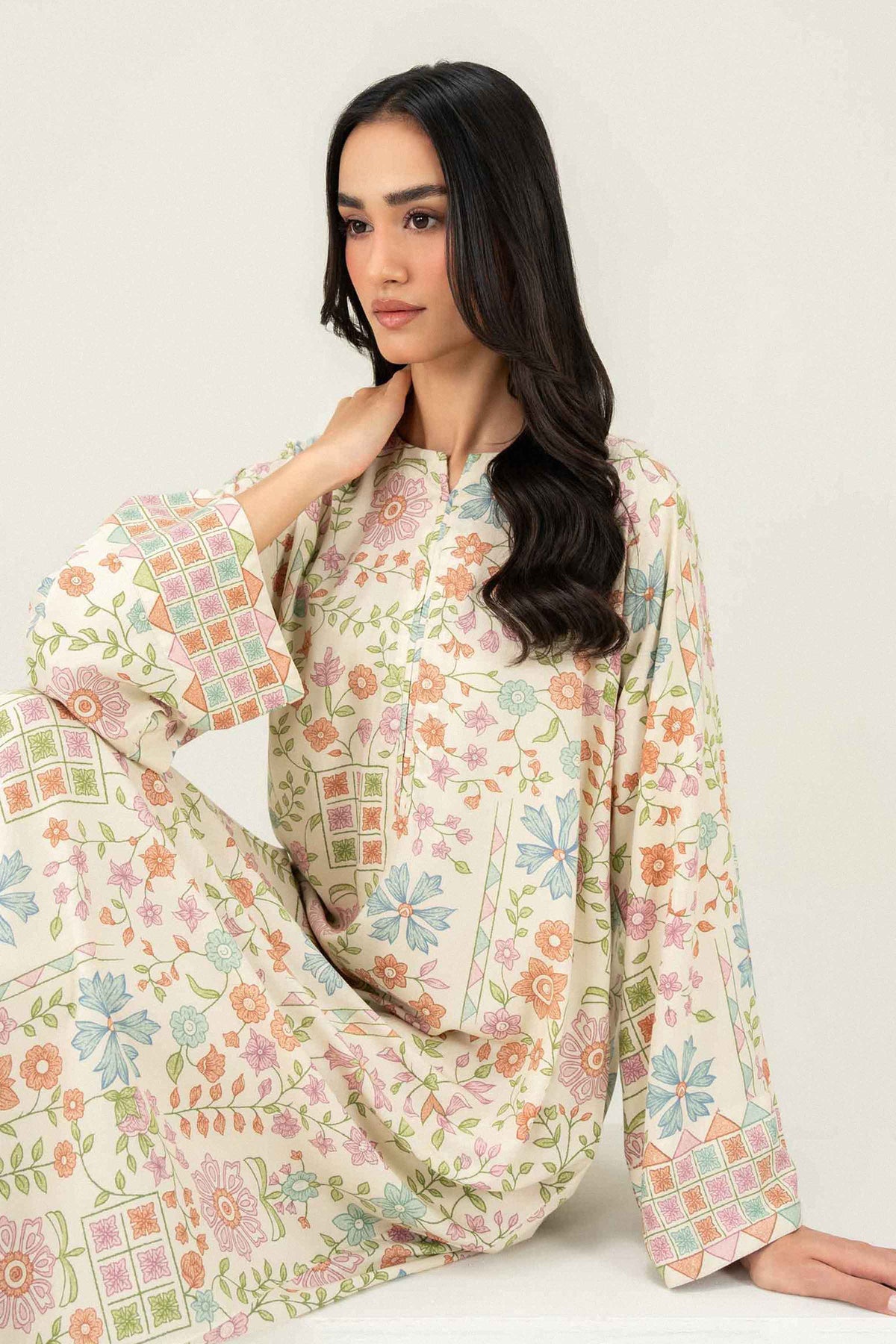Printed Dress - ST1S-JALA26WV2-6