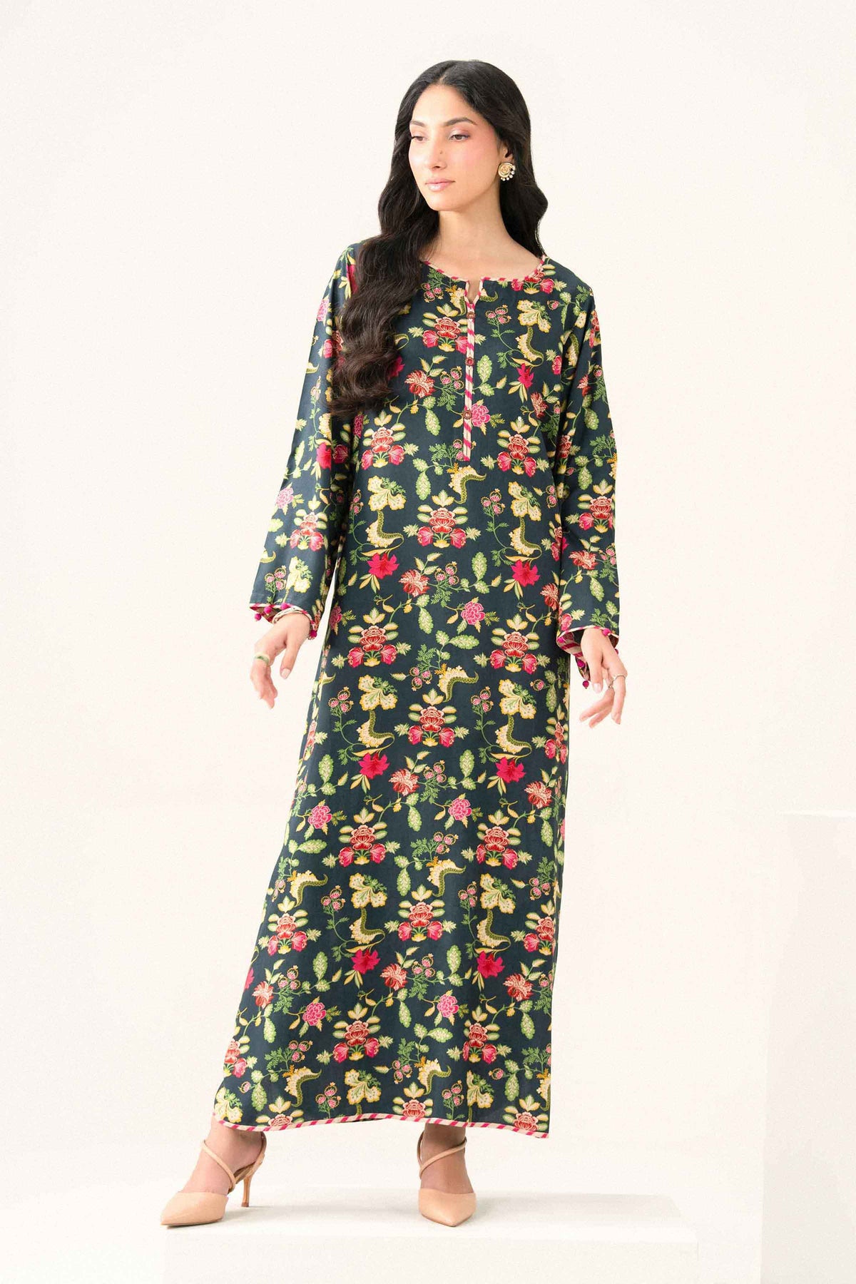 Printed Dress - ST1S-JALA26WV2-8