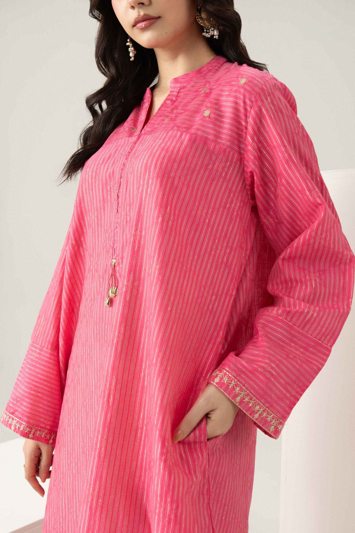 Solid Shirt - ST1S-PRET26WV3-3  for Women - Pret Collection | Nishat | Shop Online