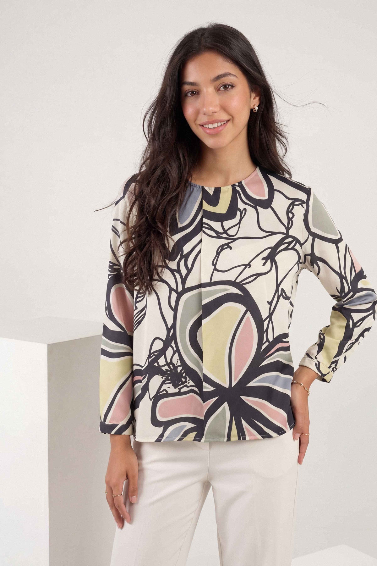 Printed Tunic - ST1SE-AURA26WV1-5