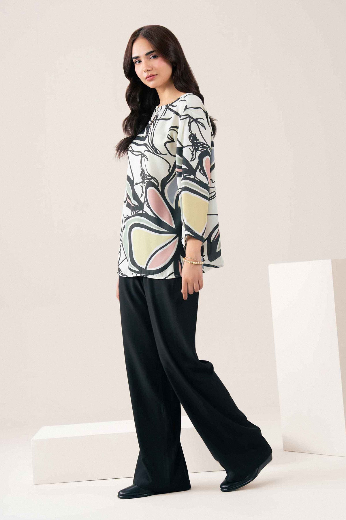 Printed Tunic - ST1SE-AURA26WV1-5