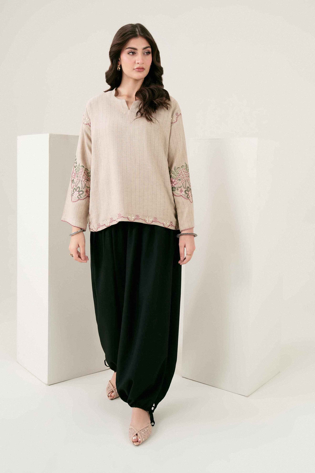 Embroidered Tunic - ST1SE-AURA26WV1-6 for Women - Pret Collection | Nishat | Shop Online