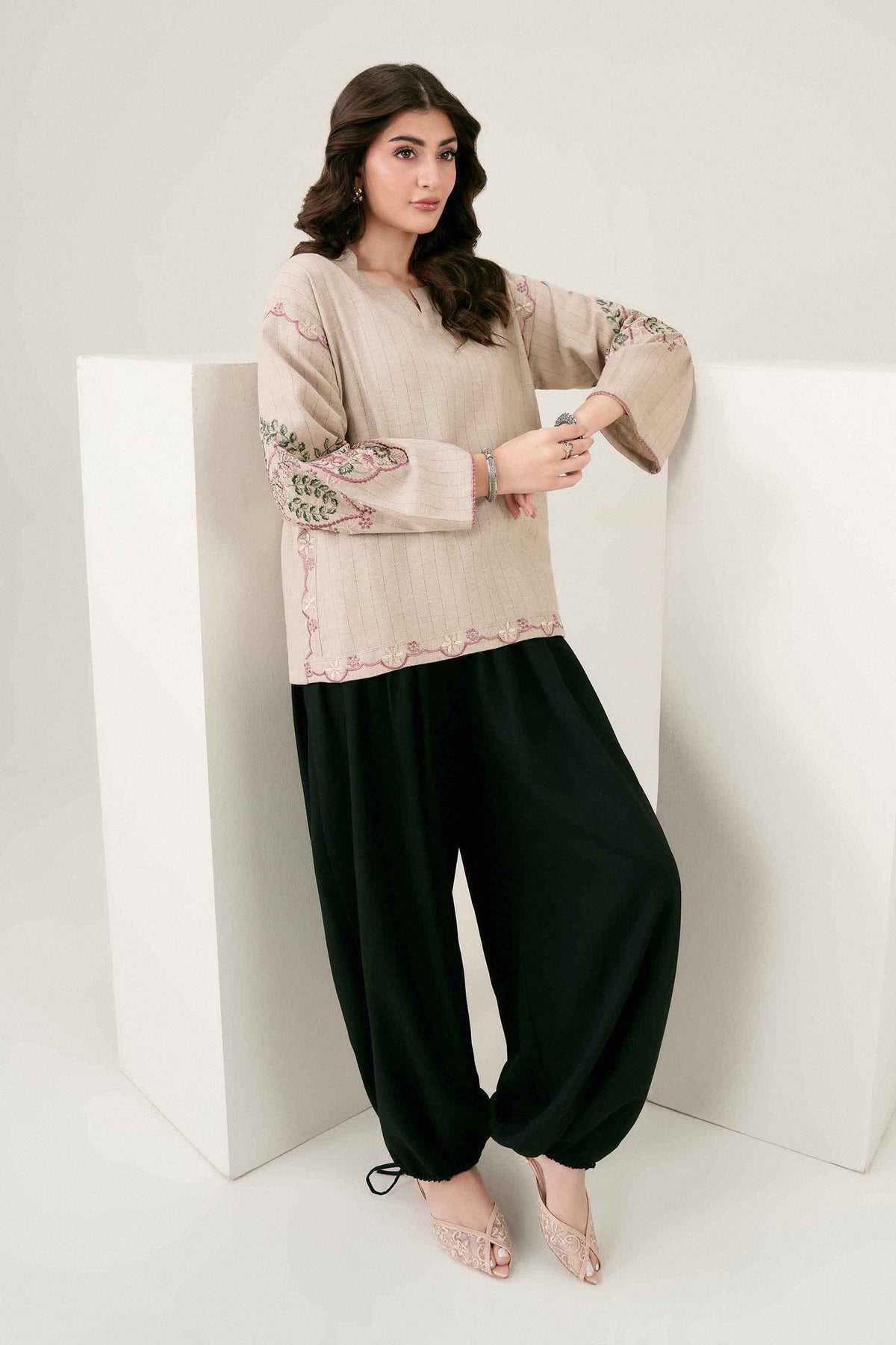 Embroidered Tunic - ST1SE-AURA26WV1-6 for Women - Pret Collection | Nishat | Shop Online