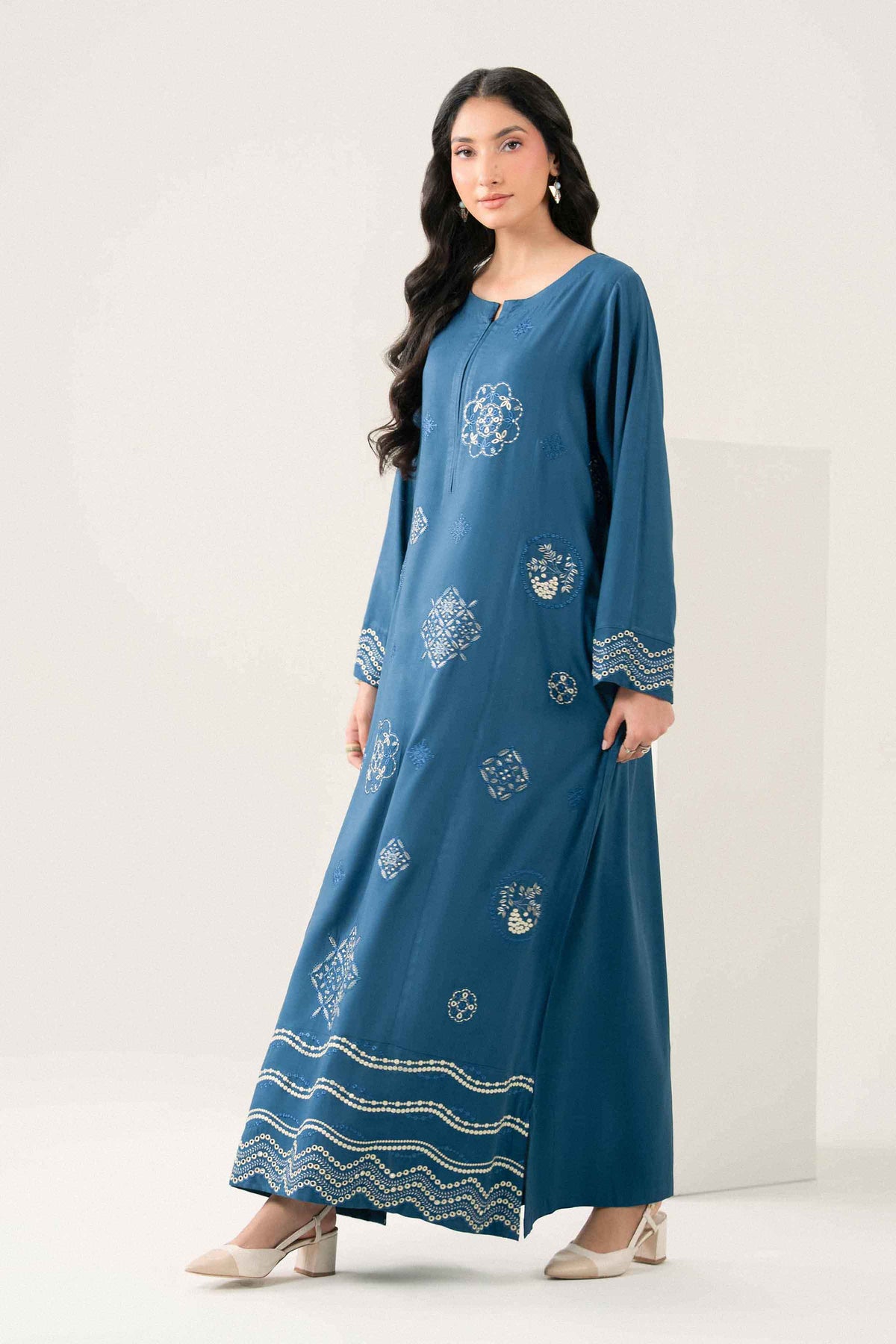 Embroidered Dress - ST1SE-JALA26WV1-1