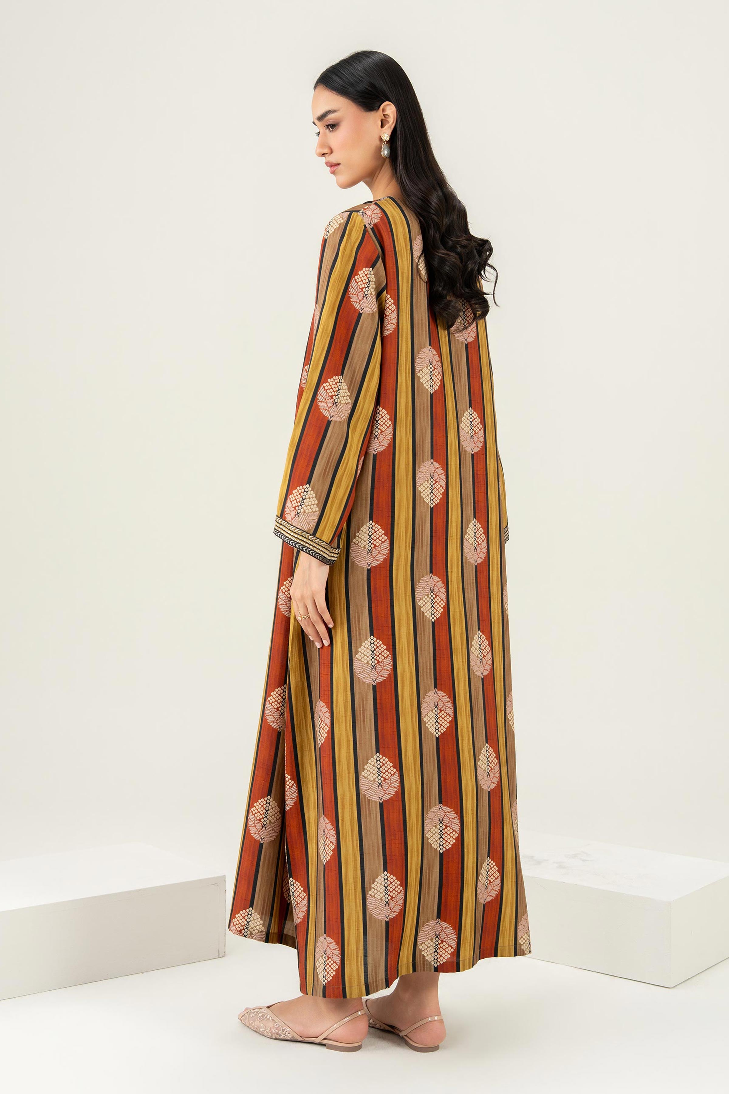 Printed Embroidered Shirt - ST1SE-JALA26WV1-4