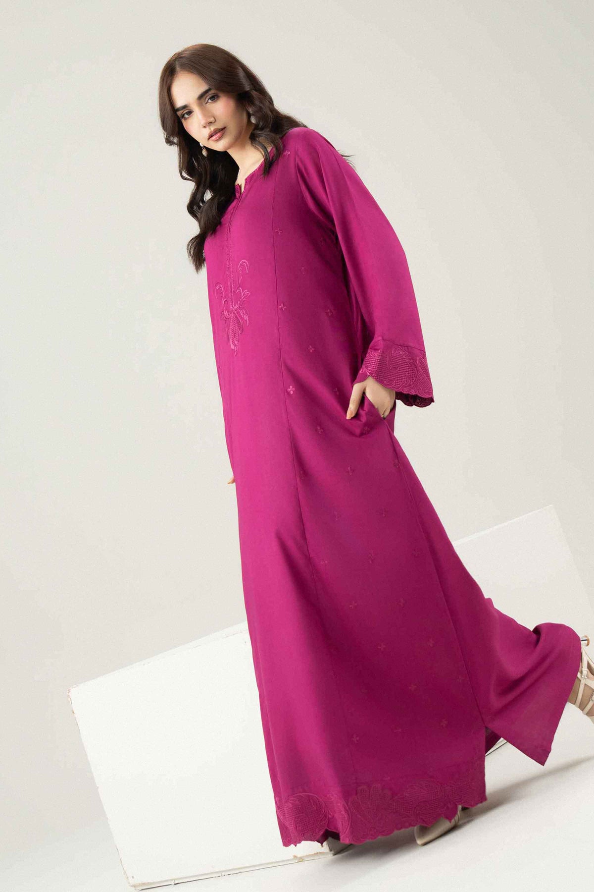 Embroidered Dress - ST1SE-JALA26WV2-1