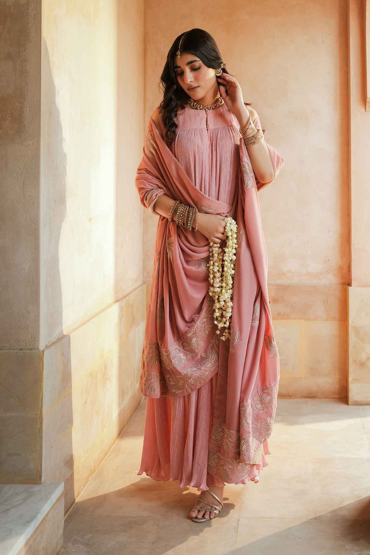 Embroidered Shawl - ST1SE-LUXE26WV1-5  for Women - Pret Collection | Nishat | Shop Online