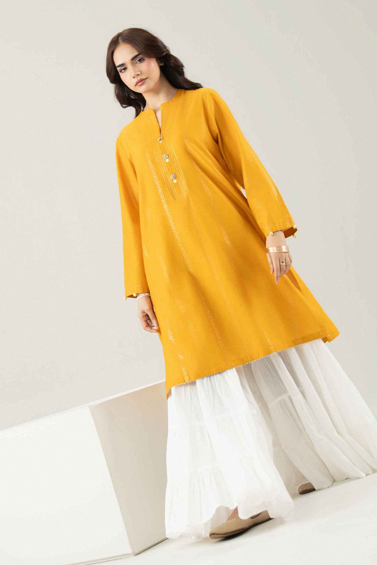 Solid Shirt - ST1SE-PRET26WV1-4  for Women - Pret Collection | Nishat | Shop Online