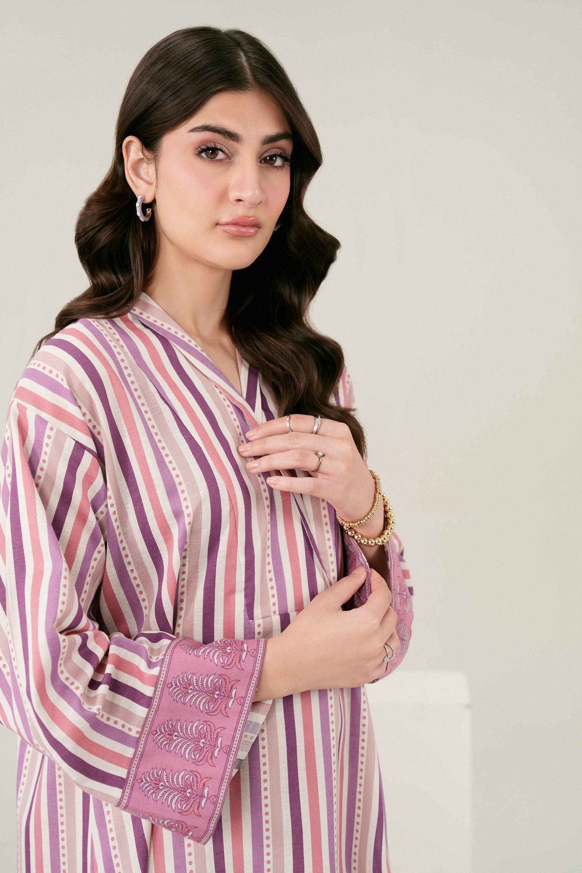 Printed Shirt - ST1SE-PRET26WV1-7 for Women - Pret Collection | Nishat | Shop Online