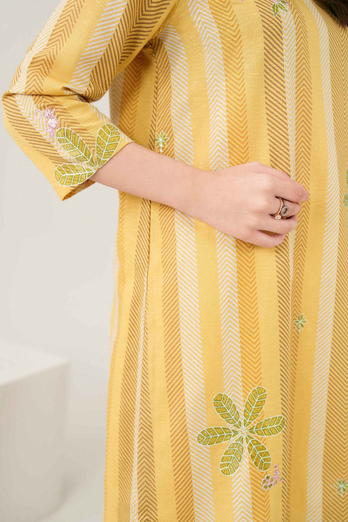Printed Embroidered Shirt - ST1SE-PRET26WV2-17 for Women - Pret Collection | Nishat | Shop Online