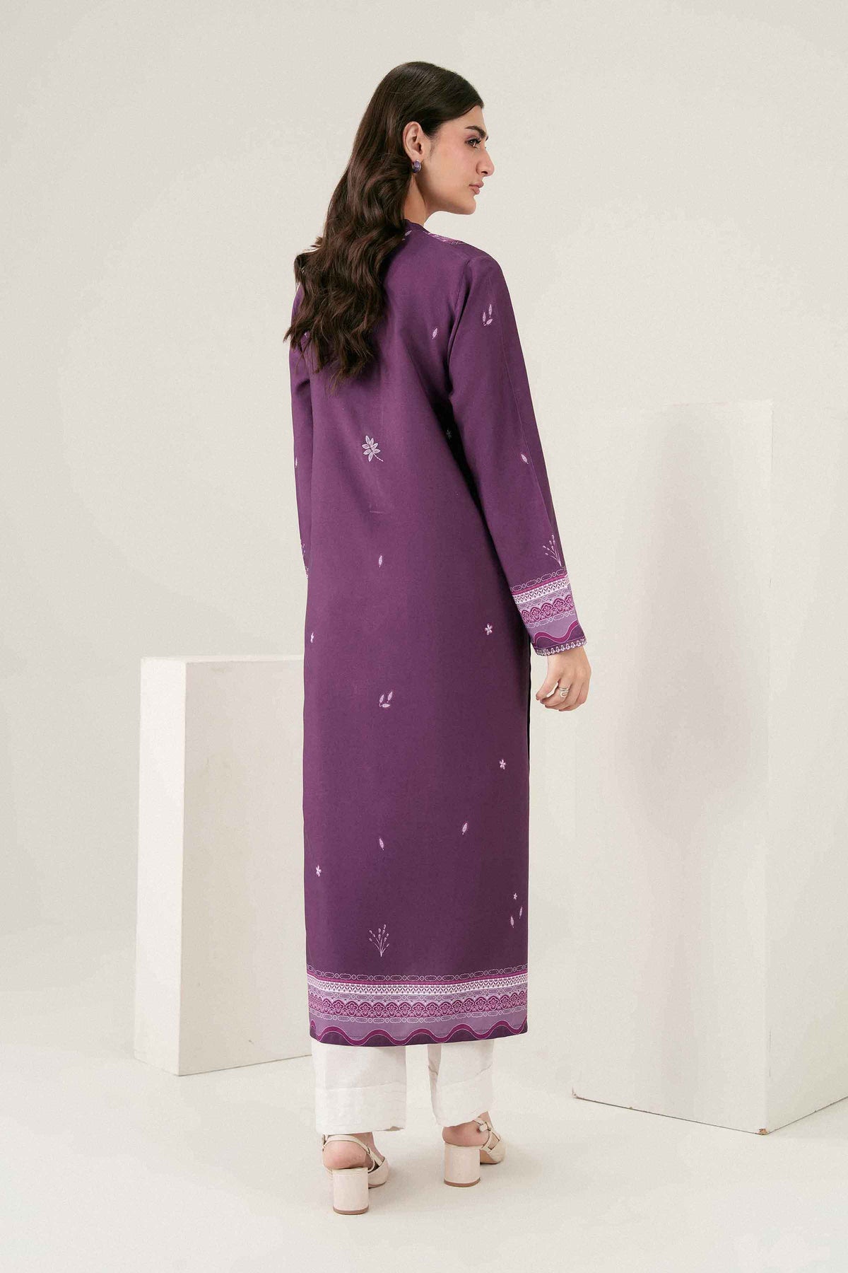 Printed Embroidered Shirt - ST1SE-PRET26WV2-23 for Women - Pret Collection | Nishat | Shop Online