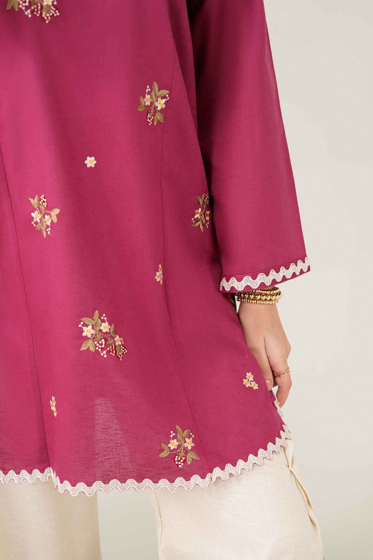 Embroidered Shirt - ST1SE-PRET26WV2-3 for Women - Pret Collection | Nishat | Shop Online