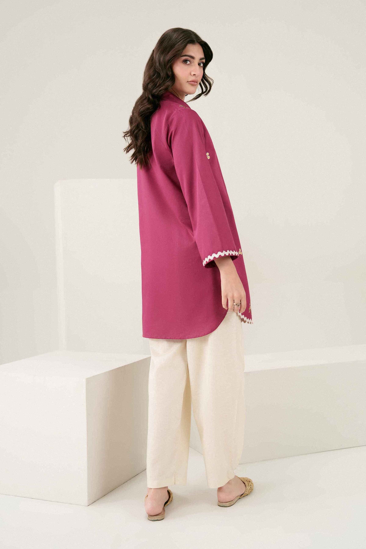 Embroidered Shirt - ST1SE-PRET26WV2-3 for Women - Pret Collection | Nishat | Shop Online
